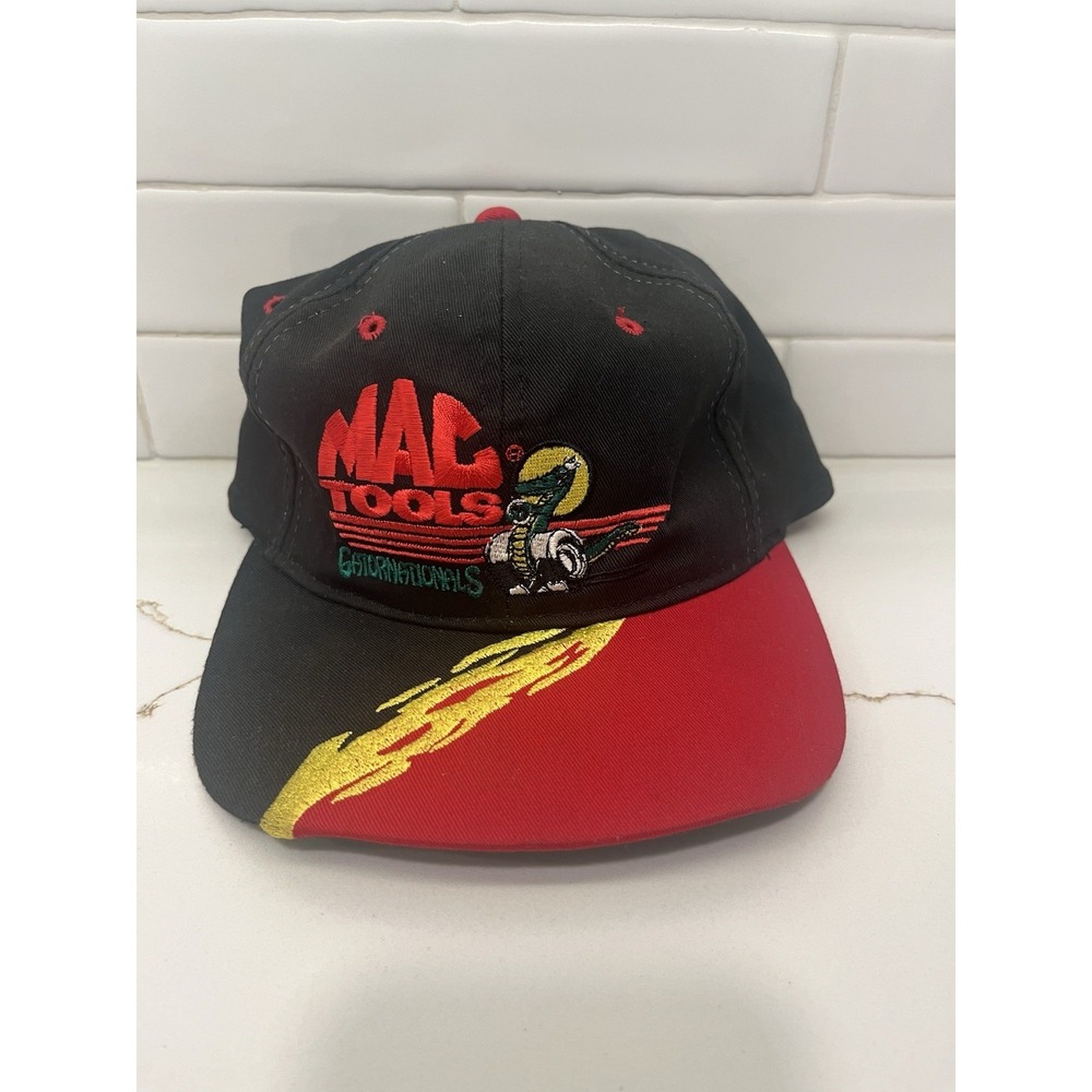 Vintage Mac Tools Gatornationals NHRA 1997 Hat Ball Cap Snapback Drag Racing